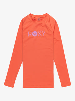 ROXY ESSENTIAL LS ERGWR03445-NKN0 RASH GUARD LONG SLEEVE (YG)