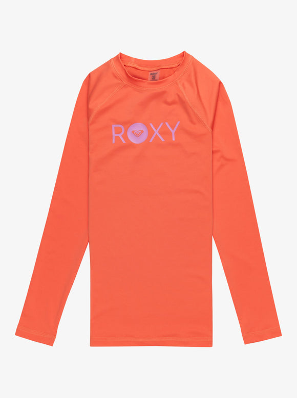 ROXY ESSENTIAL LS ERGWR03445-NKN0 RASH GUARD LONG SLEEVE (YG)