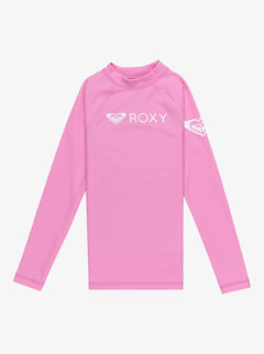 ROXY GIRL HEATER LS ERGWR03446-MGJ0 RASH GUARD LONG SLEEVE (YG)