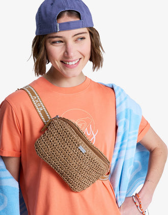 ROXY SPOTLESS SUNNIE ERJBP04961-CME0 SHOULDER BAG (W)