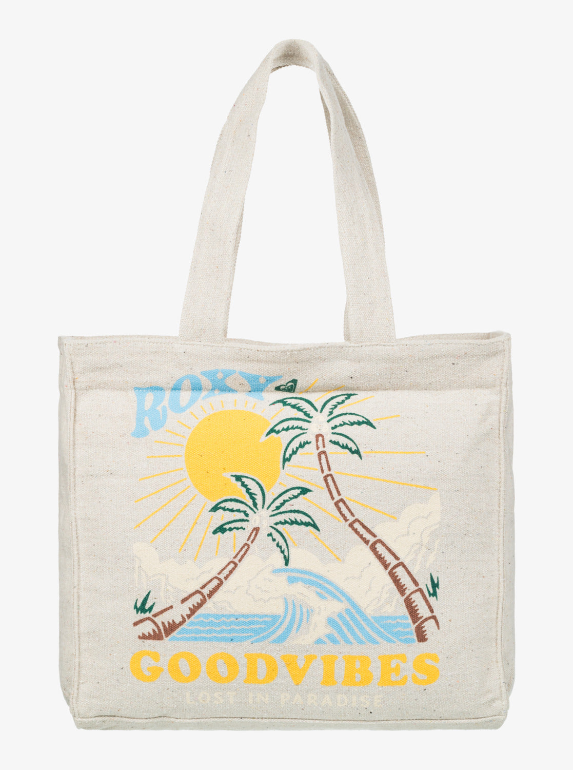 ROXY DRINK THE WAVE ERJBT03388-YEF0 TOTE BAG (W)