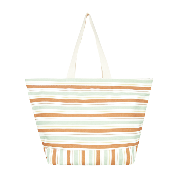 ROXY STRIPY BEACH ERJBT03437-GEQ1 TOTE BAG (W)