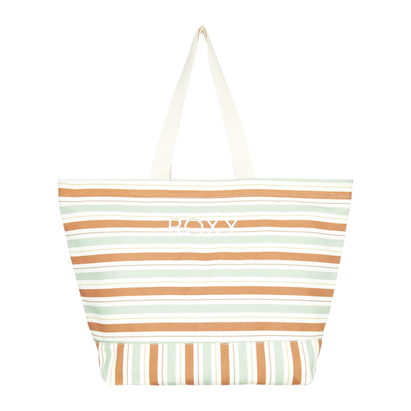 ROXY STRIPY BEACH ERJBT03437-GEQ1 TOTE BAG (W)