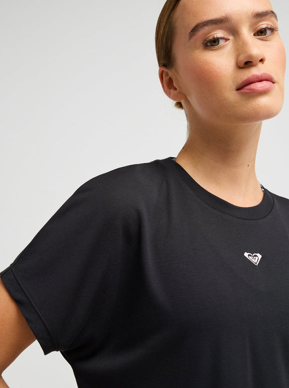 ROXY R&V TEE ERJKT04367-KVJ0 T-SHIRT SHORT SLEEVE (W)