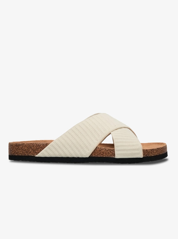 ROXY MANNAE CROSSED ERJL100085-TAU SANDAL (W)