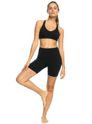 ROXY HEART BIKER ERJNS03435-KVJ0 TIGHT SHORT (W)-4