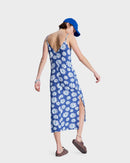 ROXY STAY SUNNY SLIP ERJWD03932-XBBK DRESS KNEE LENGHT(W)-5