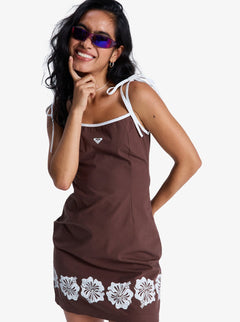 ROXY NEW NOSTALGIA S ERJWD03948-CRR0 DRESS KNEE LENGHT(W)