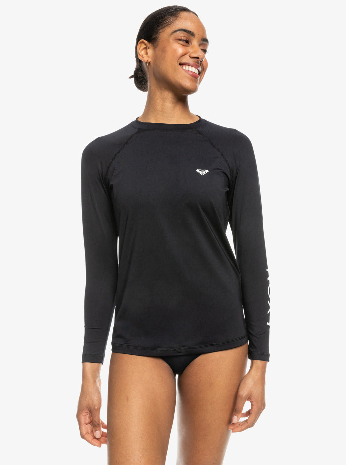 ROXY ESSENTIALS ERJWR03699-KVJ0 RASH GUARD LONG SLEEVE (W)