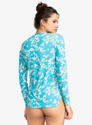 ROXY SEA SKIPPIN PT LS LYCRA ERJWR03764-BJM6 RASH GUARD LONG SLEEVE (W)-4