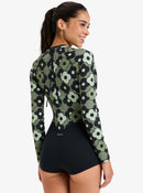 ROXY PRO WAVE ERJWR03869-KVJ2 RASH GUARD LONG SLEEVE (W)-4
