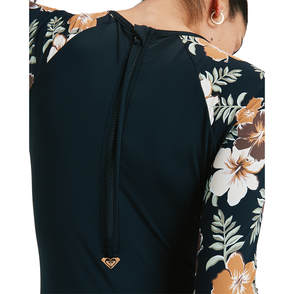 ROXY BASIC MIX ONESI ERJWR03885-CMD7 RASH GUARD LONG SLEEVE (W)