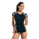 ROXY CS HALF ZIP LYC ERJWR03892-CMD7 RASH GUARD SHORT SLEEVE (W)-1