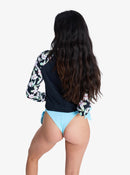 ROXY LS LYCRA ERJWR03897-KVJ2 RASH GUARD LONG SLEEVE (W)-5