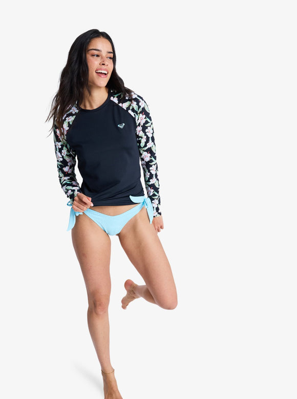 ROXY LS LYCRA ERJWR03897-KVJ2 RASH GUARD LONG SLEEVE (W)
