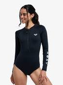ROXY ESSENTIALS ERJWR03906-KVJ0 RASH GUARD LONG SLEEVE (W)-1