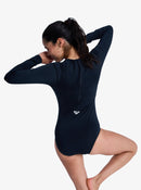 ROXY ESS ONESIE ZIP ERJWR03918-KVJ0 RASH GUARD LONG SLEEVE (W)-5