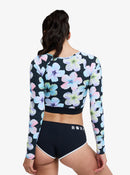 ROXY ROXY ACTIVE ERJWR03926-KVJ7 RASH GUARD LONG SLEEVE (W)-5