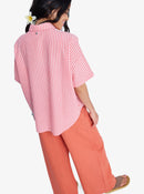 ROXY BEACHY ERJWT03738-RMZ1 SHIRT SHORT SLEEVE (W)-6