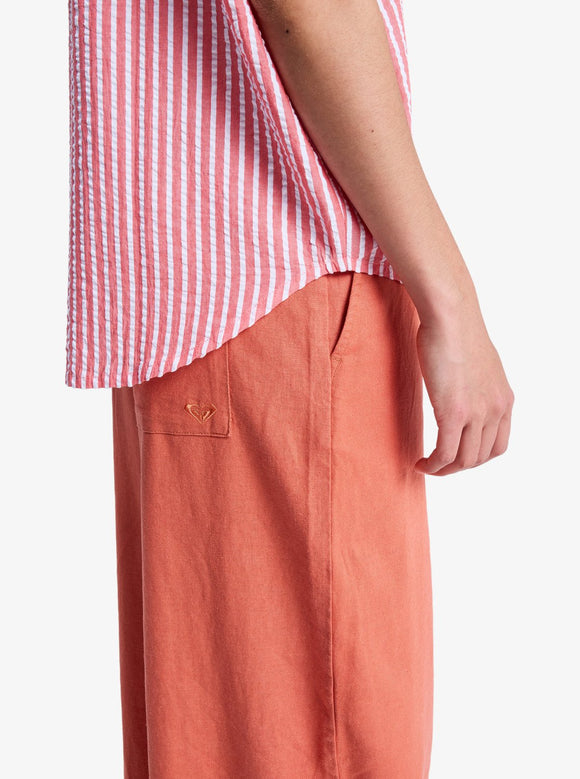 ROXY BEACHY ERJWT03738-RMZ1 SHIRT SHORT SLEEVE (W)