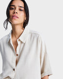 ROXY BEACHY ERJWT03745-YEF0 FASHION TOP SHORT SLEEVE (W)-3