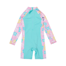 ROXY TROPICAL SQUARE ERLWR03347-MET6 RASH GUARD LONG SLEEVE (YG)-2