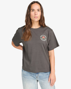 RVCA II BAGGIE RELAXED TEE VALOCW051-PTK T-SHIRT SHORT SLEEVE (W)