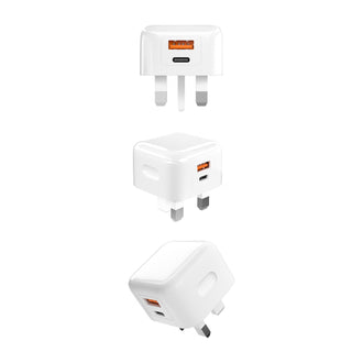 MINISO 20W A+C FAST CHARGER (UK) MODEL: ST750(WHITE) 2023688313109 CHARGER