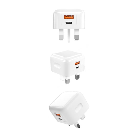 MINISO 20W A+C FAST CHARGER (UK) MODEL: ST750(WHITE) 2023688313109 CHARGER