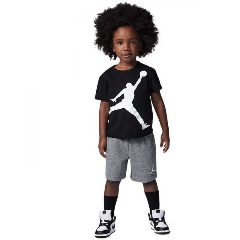JORDAN JDB JUMBO JUMPMAN SHORT SET 85C138-GEH T-SHIRT AND BOTTOM SET (YB)
