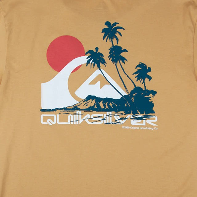 QUIKSILVER ISLAND VIBES SSID UQYZT05421-YJG0 T-SHIRT SHORT SLEEVE (M)