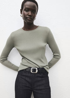 MANGO LILOCA 17077807-37 MANGO WOMEN T-SHIRT LONG SLEEVE