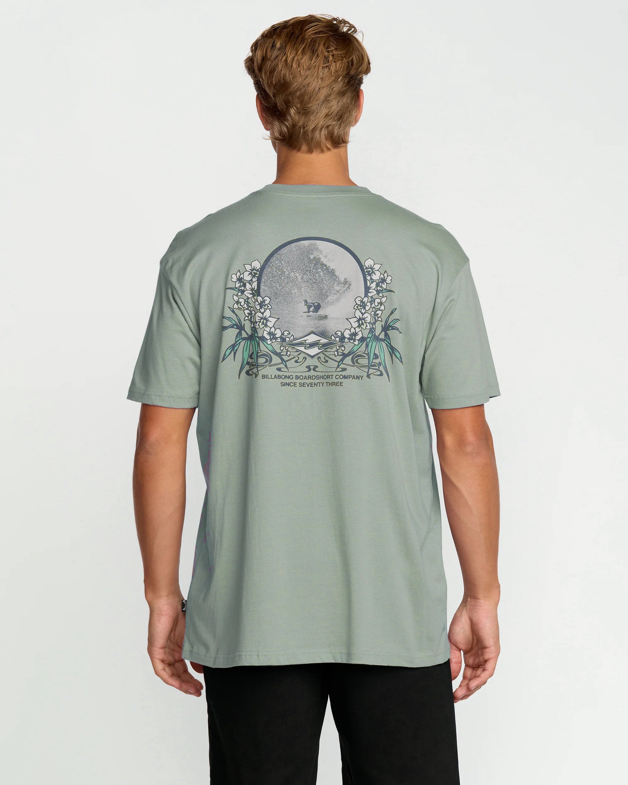 BILLABONG CRAYON WAVE SS TEE BBLOCM253-MNB T-SHIRT SHORT SLEEVE (M)