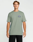BILLABONG CRAYON WAVE SS TEE BBLOCM253-MNB T-SHIRT SHORT SLEEVE (M)-1