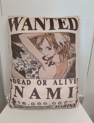 MINISO ONE PIECE CLASSIC COLLECTION 16IN. PILLOW(NAMI) 2017950111104 PILLOW