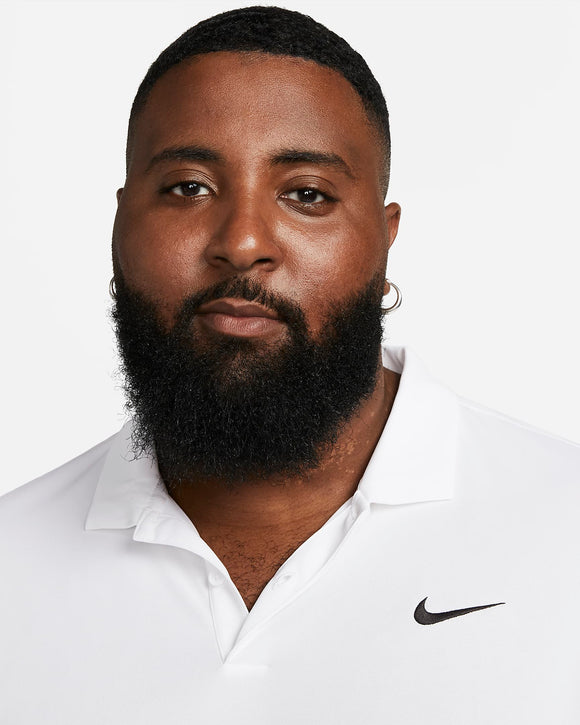 NIKE COURT DRIÂ­FIT DH0857-100 POLO T-SHIRT TENNIS (M)