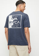 RVCA VA TORN SS TEE VALOCM120-BSL T-SHIRT SHORT SLEEVE (M)-1