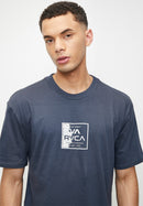 RVCA VA TORN SS TEE VALOCM120-BSL T-SHIRT SHORT SLEEVE (M)-4