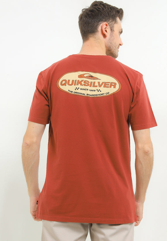 QUIKSILVER OFF COURSE SSID UQYZT05660-CQN0 T-SHIRT SHORT SLEEVE (M)