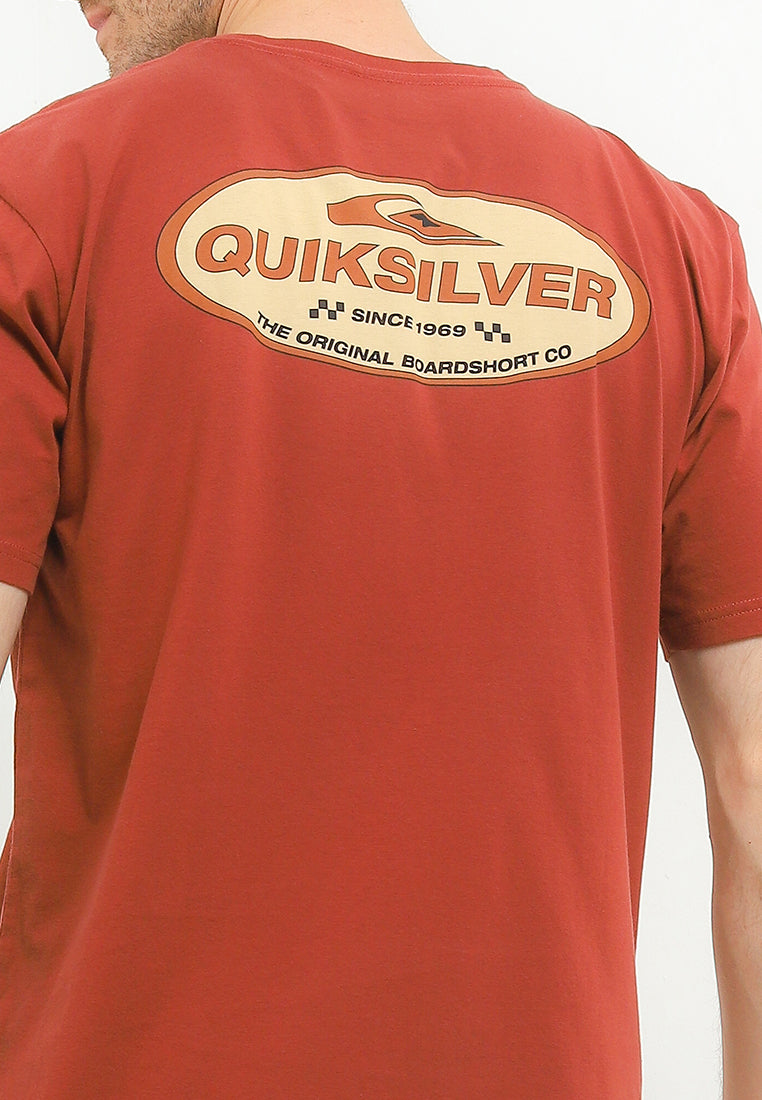 QUIKSILVER OFF COURSE SSID UQYZT05660-CQN0 T-SHIRT SHORT SLEEVE (M)