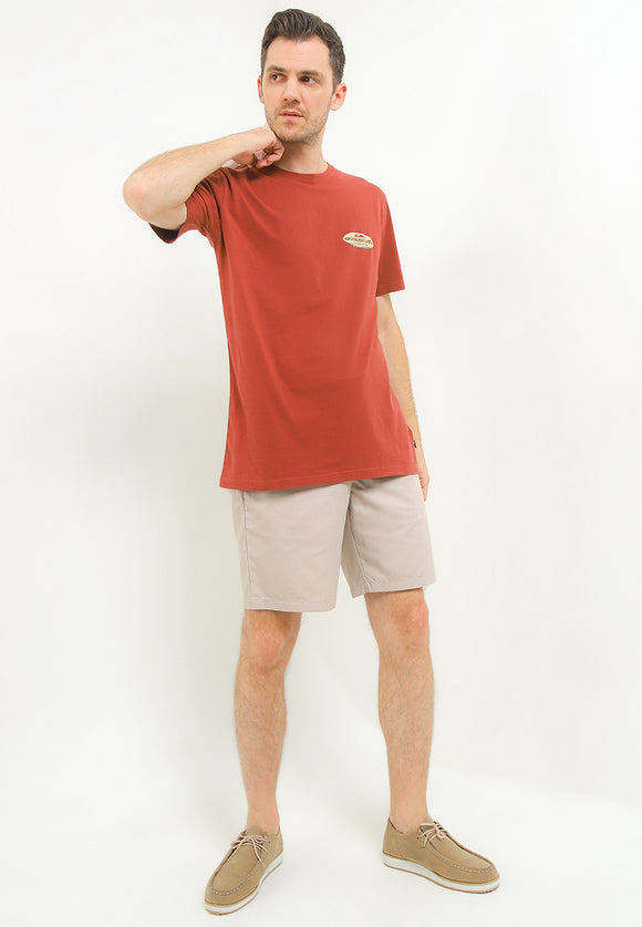 QUIKSILVER OFF COURSE SSID UQYZT05660-CQN0 T-SHIRT SHORT SLEEVE (M)