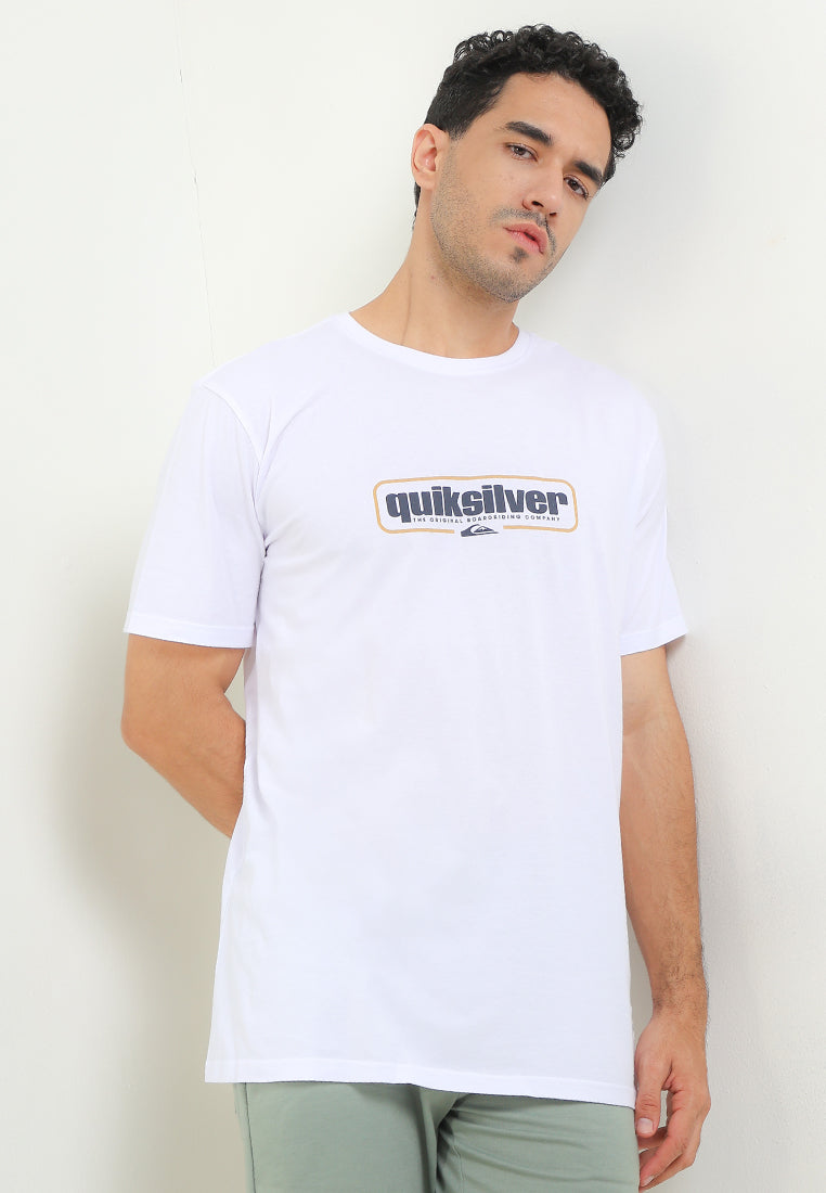 QUIKSILVER RETRO BOX SS ID UQYZT05713-WBB0 T-SHIRT SHORT SLEEVE (M)