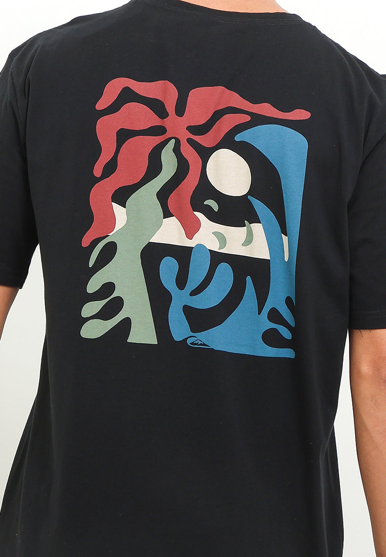 QUIKSILVER EV PARADISE ID UQYZT05657-KVJ0 T-SHIRT SHORT SLEEVE (M)