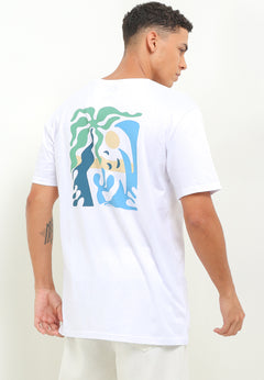 QUIKSILVER EV PARADISE ID UQYZT05657-WBB0 T-SHIRT SHORT SLEEVE (M)