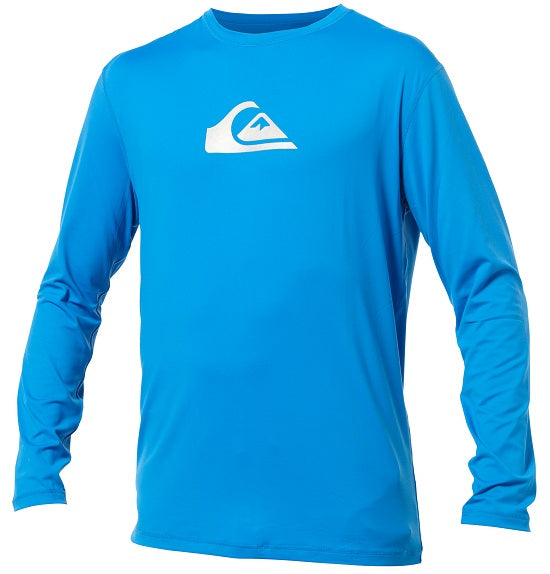 QUIKSILVER SOLID STREAK LS ID LOOSE FIT UQYWR03153-BNJ0 RASH GUARD LONG SLEEVE (M)