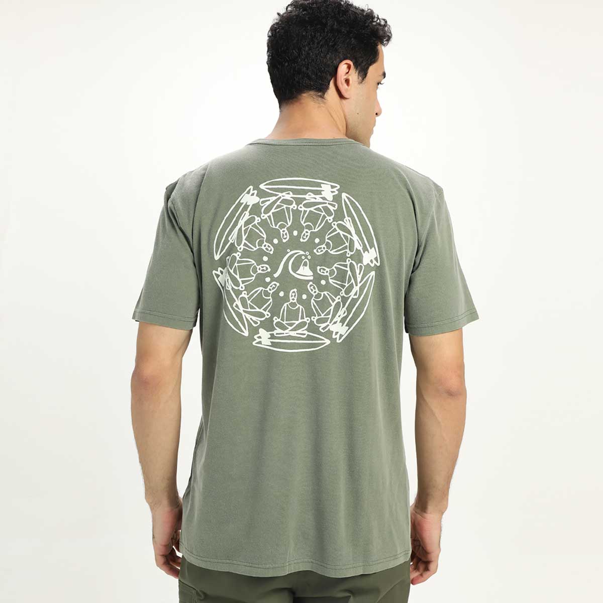 QUIKSILVER FREE RANGE SS UQYZT05191-GZA0 T-SHIRT SHORT SLEEVE (M)