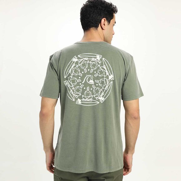 QUIKSILVER FREE RANGE SS UQYZT05191-GZA0 T-SHIRT SHORT SLEEVE (M)