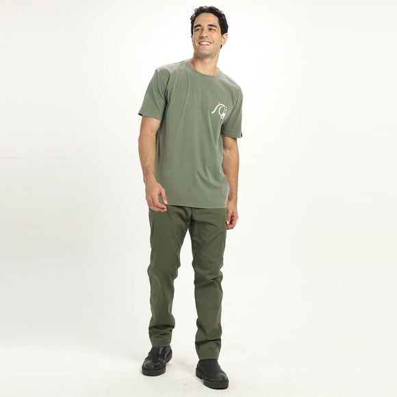 QUIKSILVER FREE RANGE SS UQYZT05191-GZA0 T-SHIRT SHORT SLEEVE (M)