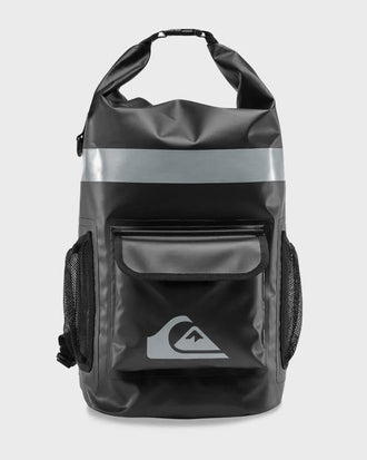 QUIKSILVER SEA STASH MID  25D651506-BLK BACKPACK (M)