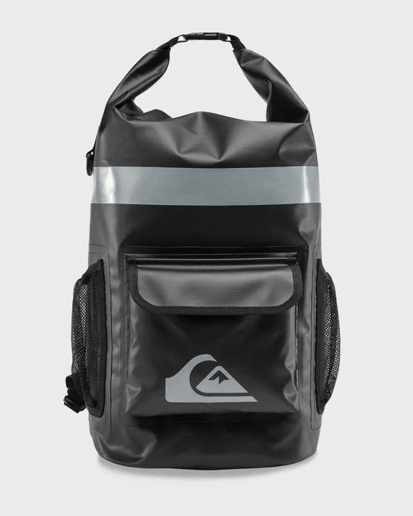 QUIKSILVER SEA STASH MID  25D651506-BLK BACKPACK (M)